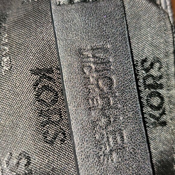 Michael Kors Black Leather MK Bag - Picture 5 of 5